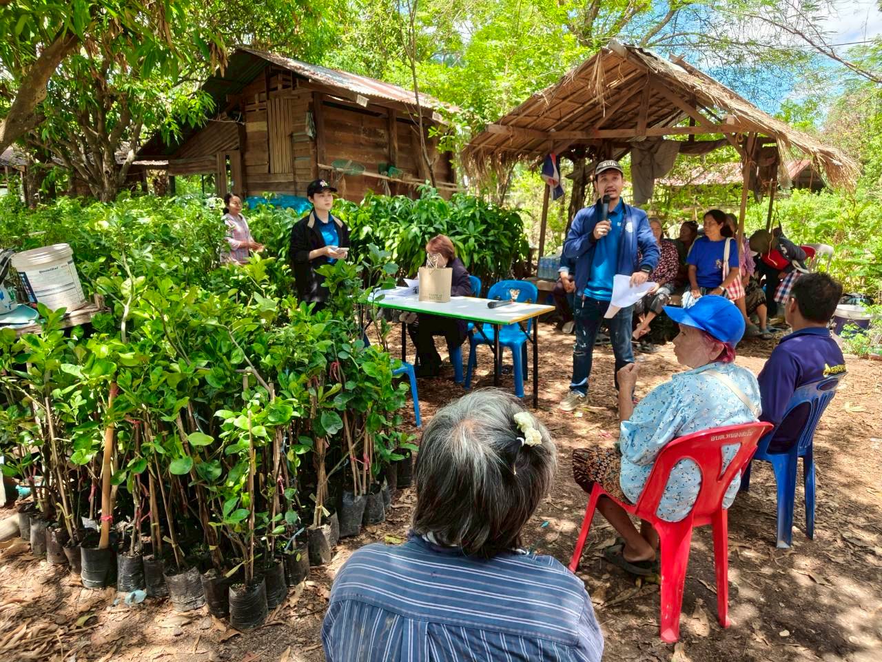 title - วันที่ 18 - 19 พฤษภาคม 2569 สำนักงานการปฏิรูปที่ดินจังหวัดอุบลราชธานีนายทินกร เพียภูเขียว ปฏิรูปที่ดินจังหวัดอุบลราชธานี มอบหมายให้กลุ่มยุทธศาสตร์ และการปฏิรูปที่ดิน มอบพันธุ์ต้นไม้ และวัสดุการเกษตร ให้กับเกษตรกรที่เข้าร่วมฝึกอบรมโครงการพัฒนาเกษตรกรรมยั่งยืน กิจกรรมพัฒนาเกษตรกรรมยั่งยืนในเขตปฏิรูปที่ดินจังหวัดอุบลราชธานี ปีงบประมาณ พ.ศ. 2569 และผู้นำเกษตรกรแปลงต้นแบบ